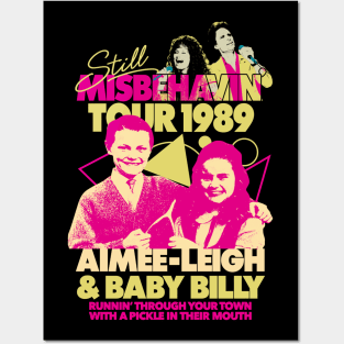 Misbehavin' Tour 1989 Posters and Art